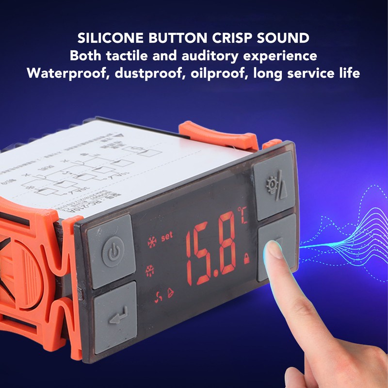 Digital Temperature Controller High Performance Multifunctional Temperature Sensor Electric Thermostat