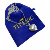Dtup Collar Titanic Corazón Del Mar Original + Bolsa Terciopelo