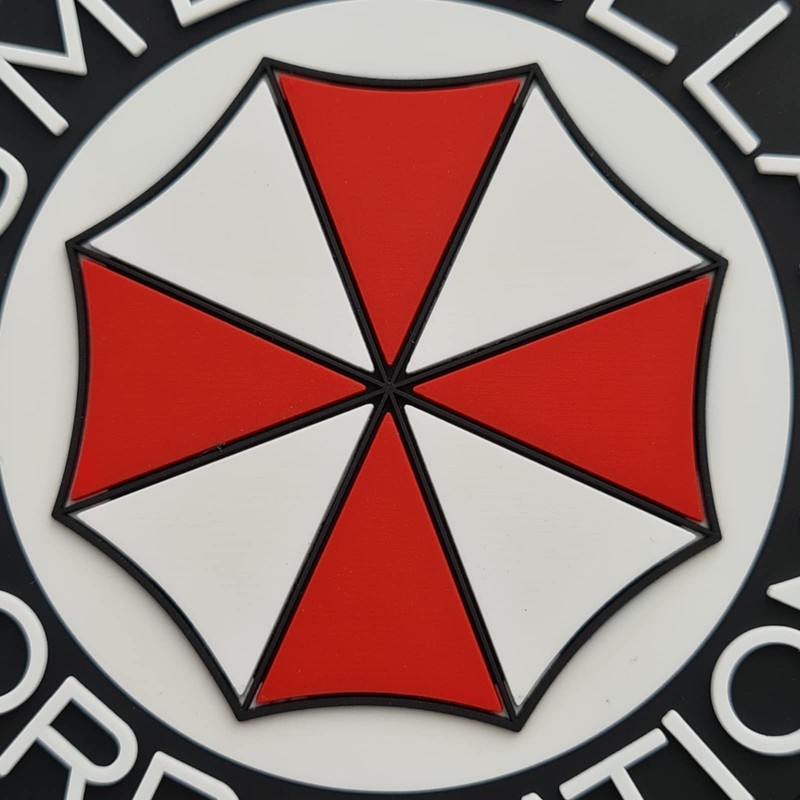 Umbrella Corporation Badge Resident Evil PVC Patch