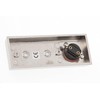 HUBER Surface-Mounted Bell Push Button 1 Compartment Made of Metal