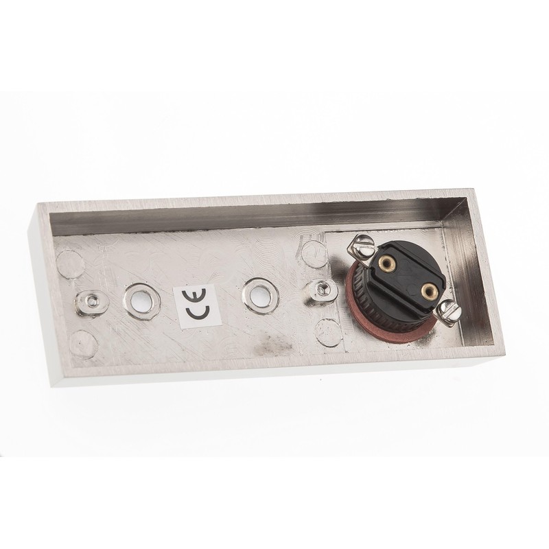 HUBER Surface-Mounted Bell Push Button 1 Compartment Made of Metal