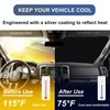 Windshield Sun Shade for 2009-2018 Dodge RAM 1500 Foldable Front