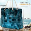 VOID Hexagon Graphic Pattern Beach Bag Shopper 58 x 38
