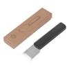 Leather Skiving Knife Flat Mouth Ergonomic Wooden Handle DIY Hand