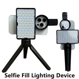 Yadsux Phone Shoot Selfie Light,Polarizing CPL Filter,Clip Fill Light CPL Polarized Lens Adjust Brightness Removing Reflective Photographic Video Light for Tattoo Art, Food,Jewelry Shooting