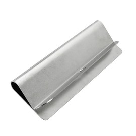 Stainless Steel Mud Flap Clamp Replace 8591100 for Protect and Secure Mud Flaps of Trucks, 1/4"-1/2" Polymer and Rubber Mudflaps Hanger, Pack of 4