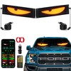 CRILEAL Devil's Eye 2-Pack: 19.3"x4.3" Dual LED Eyes – Perfect
