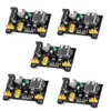 KKHMF 5 Pieces 3.3V 5V MB102 Breadboard Power Module Power