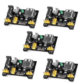 KKHMF 5 Pieces 3.3V 5V MB102 Breadboard Power Module Power Module