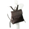 Harolds – Elegant leather backpack size M / backpack handbag made out of leather, brown