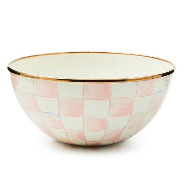 MACKENZIE-CHILDS MACKENZIE-CHILDS Enamel Everyday Bowl, Serving Bowl for Entertaining, Small,