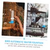 Ipetboom Alimentador De Agua para Pájaros 5 Bebederos Botella De
