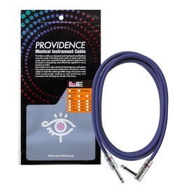 Providence LE501 Shielded Cable 2m S/L Plug (Straight/L Type), Blue
