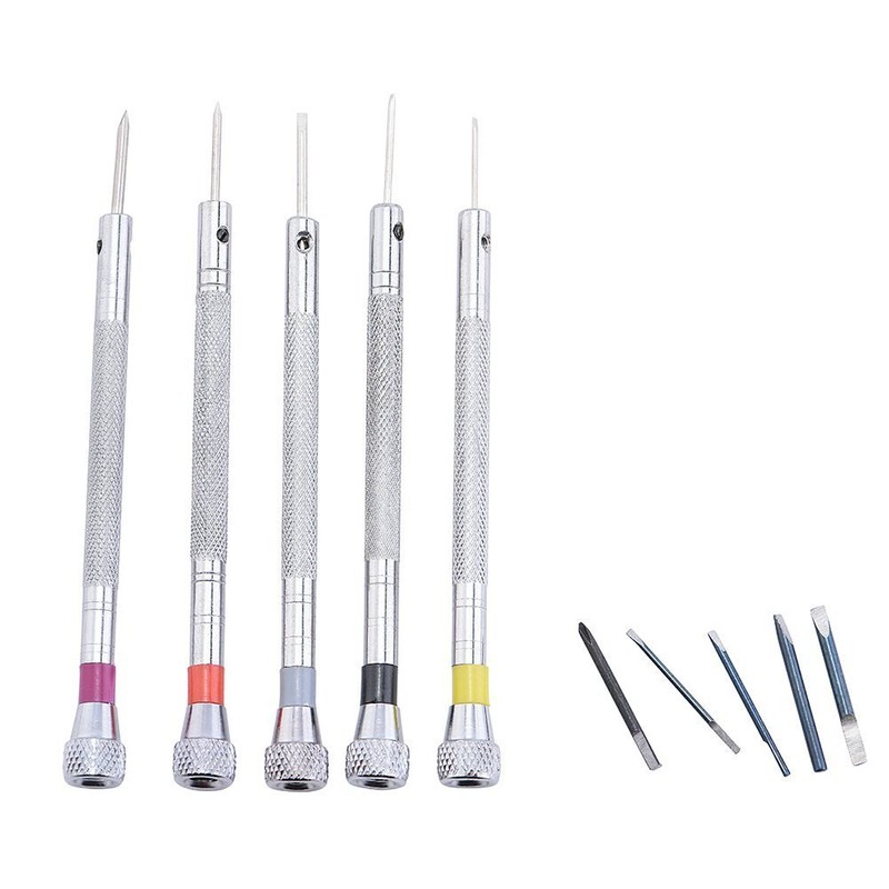 5 pc Precision Screwdriver Set for Eyeglasses Jewelry Watch Repair