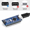 OSOYOO 3pcs Nano Module at+mega+328P-AU CH340 5V/16M USB-C Micro-Controller Board