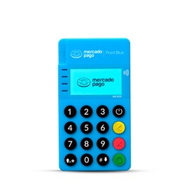 MERCADO PAGO POINT Blue, Terminal para Tarjetas con Conexión Bluetooth