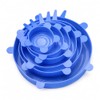 Reusable Silicone Stretch Lids – 6 Pack Airtight Bowl Covers