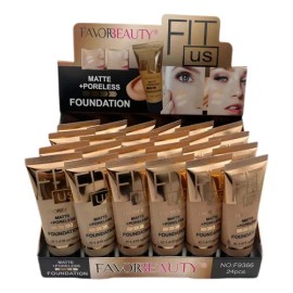 Base De Maquillaje 4 Tonos 24 Piezas