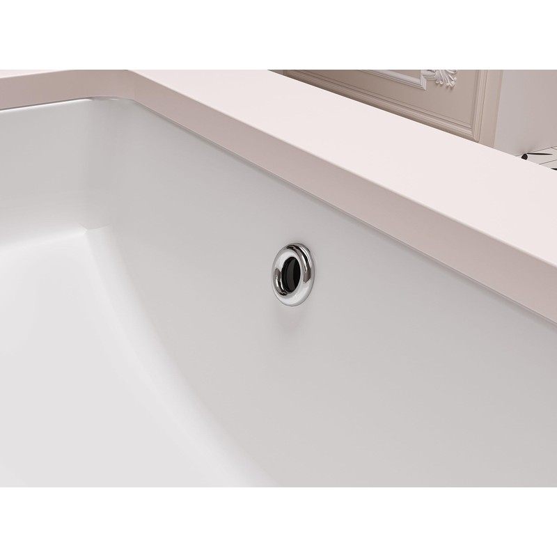 SmartSylva Rectangular Undermount Bathroom Sink,18 x 14 Inch Porcelain Ceramic