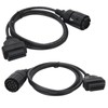 CYTGOUPER 10 Pin to 16 Pin Motorcycle Scanner OBD2 Adapter,