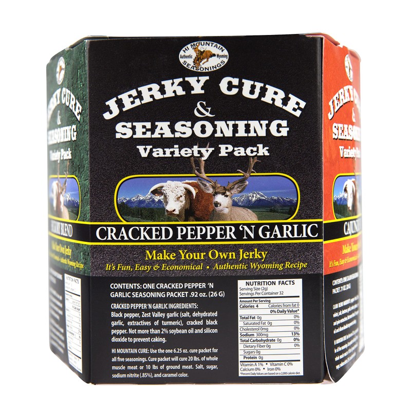 Hi Mountain Jerky Seasoning and Cure Kit | VARIETY PACK