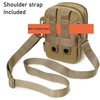 Tactical Molle Phone Pouch EDC Utility Belt Pouch Waist Bag