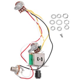Bnineteenteam 250K Electric Guitar Wiring Harness Set 3 Position Switching Socket Musical Instrument Accessories Accessories for Musical Instruments