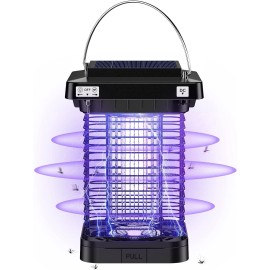 Generic Zap bugs fast! 4200V power, waterproof, great for patio, garden, camping.