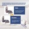 Ball Wheel and Soleplate Wheel Compatible with Dyson 35W 50W