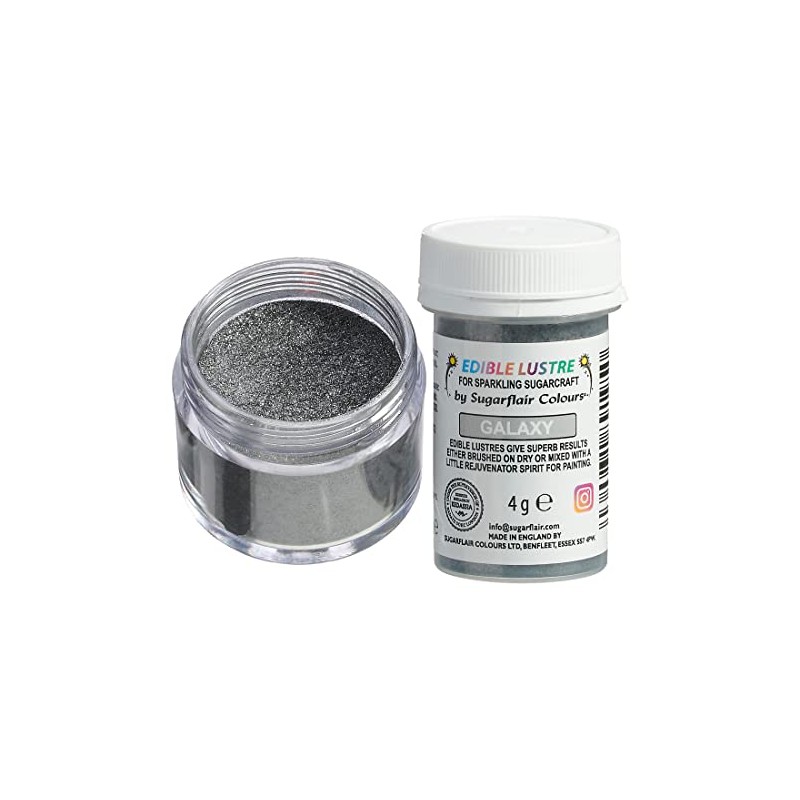 Sugarflair Galaxy Edible Lustre Dust (E171 Free), Add a Lustrous