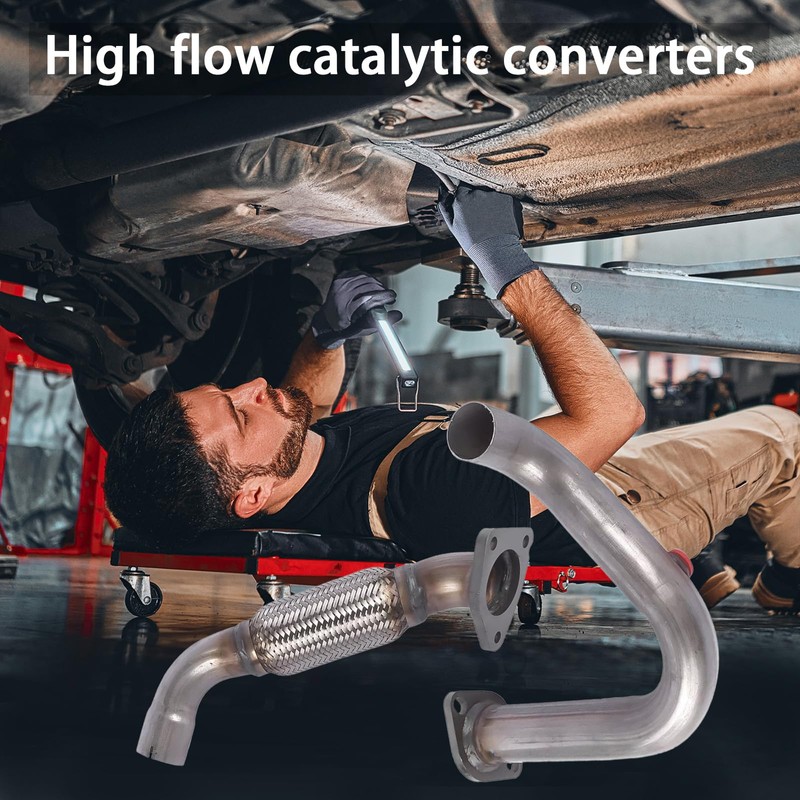 Liangchi Front Exhaust Manifold Catalytic Converter Kit Direct for Buick