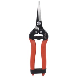 Zenport H300 Harvest Shear, Long Straight Carbon Steel Blade , Orange