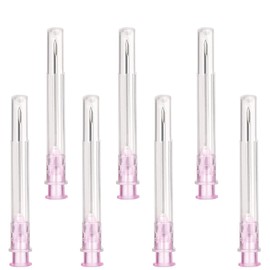 100 pieces 18G x 1 1/2 inch (40 mm) stainless steel dispensing tube, various sizes: 18G/20G/21G/22G/23G/25G/26G/27G/30G, individually packed, refill tubes for industry, science laboratories, for hobby