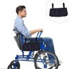 NICENEEDED 7.09" x 12.59" Rollstuhl Aufbewahrungstasche Mit Reißverschluss wasserdichte Armlehne