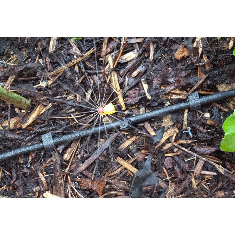 adjustable 360 degree sprinkler heads,screw onto riser tubes or into