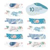 Nasogastric or Oxygen Tube precut Adhesive Tape Ocean Mix x