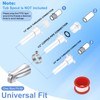 Four in One Tub Spout Adapter, Bathtub Faucet Spout Adapter
