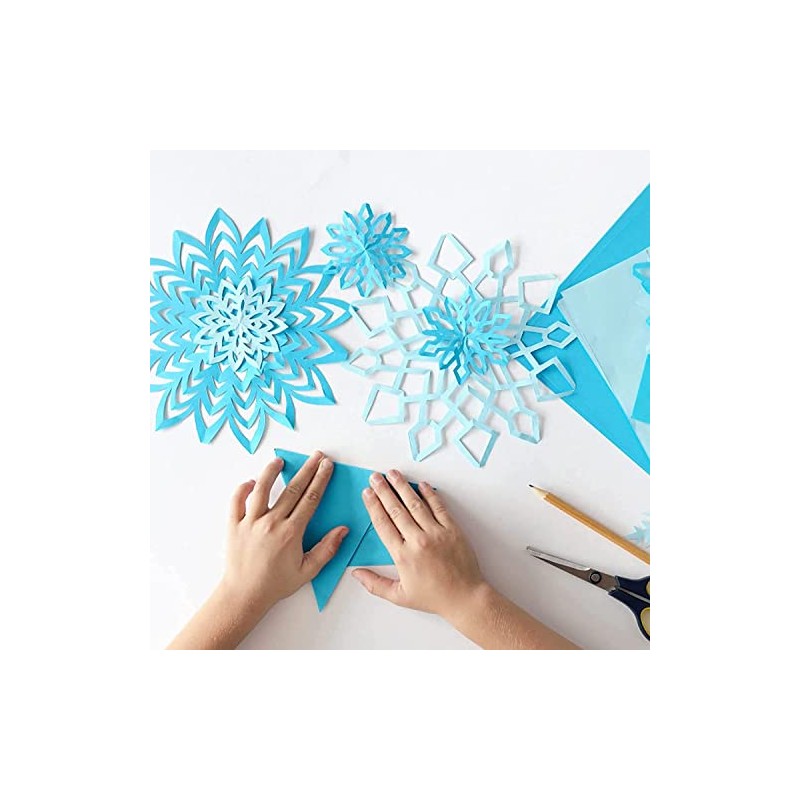 25Sheets Blue Cardstock Paper, 8.5 x 11 Card stock for