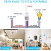 NineLeaf Wireless Lights Switch Kit, Remote Wall Switch Wireless Control
