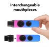 Kazoo Plastic Professional Adjustable Tone Musical Instrument with 10Pcs Flute