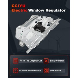 cciyu Power Window Regulator Without Motor Replacement for 1996-2006 for Chrysler Sebring Rear Right