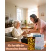 ANYTALK Birthday Gifts for Women Mom Grandma, Sunflower Solar Lanterns