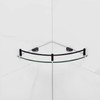 Glass Shower Corner Shelves 2 Pack - Floating Bathroom Shelves