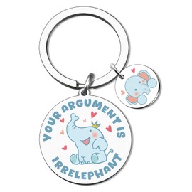 AOBIURV White Elephant Gifts For Adults White Elephant Gifts For Women Men Cool Keychains unny Elephants Stuff Gift For Adults Elephants Party Favors Decorations