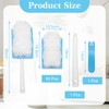 Scettar 30 PCS Fluffy Dusters Magnet Refills,Flash Duster Refills for
