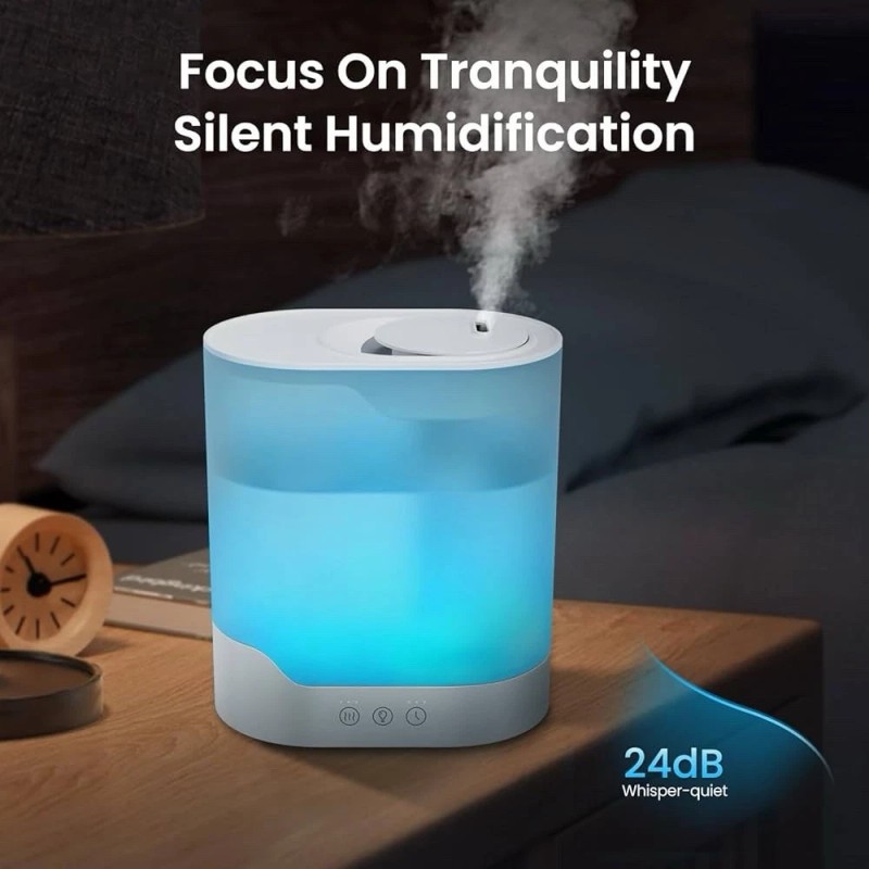 Yogin Humidifiers for Bedroom, 3L Ultrasonic Cool Mist Humidifiers for
