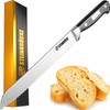 Gioventù Serrated Bread knife 10 inch - Ultra sharp Bread