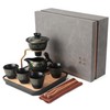 Bsigo Lazy Kungfu Ceramic Tea Set Semi Automatic Drip Rotating