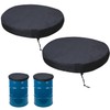 Chuanke 55 Gallon Drum Cover with Stretchable Adjustable Drawstring ,