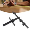 NDNCZDHC Cabinet Hardware Jig Aluminum Cabinet Handle Jig Accurate Measure